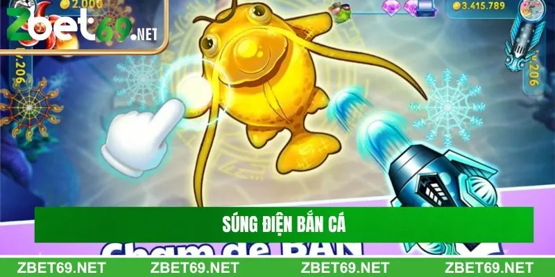 súng điện bắn cá